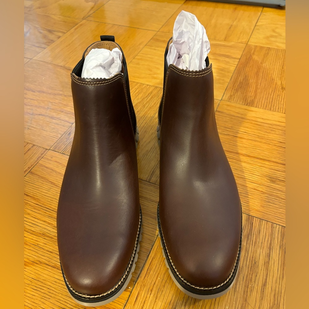 New - unused Cole Haan Zerogrand Chelsea boots in size 10 medium width.